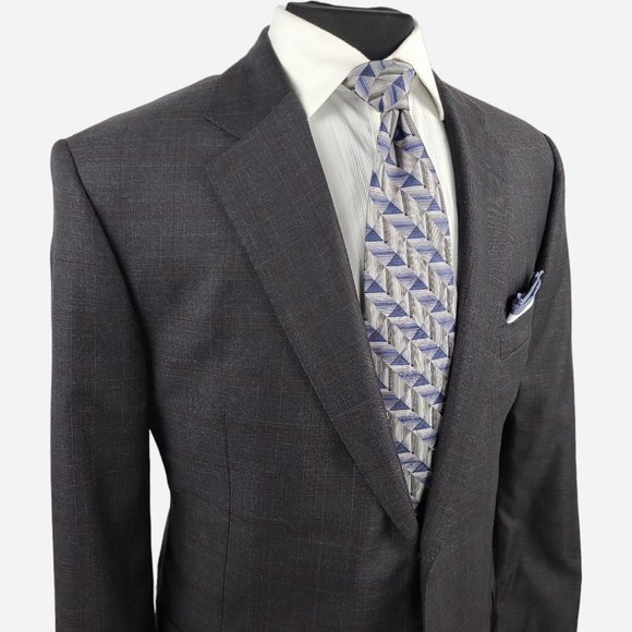 Daniel Cremieux Signature Collection Super 170'S Wool Sports Coat Blazer 44S